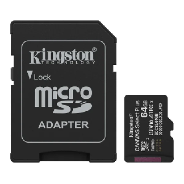 Kingston Canvas Select Plus Sdcs3/64gb Class 10 Uhs-I U1 A1 V10 64 GB Micro Sd Kart - Görsel 5