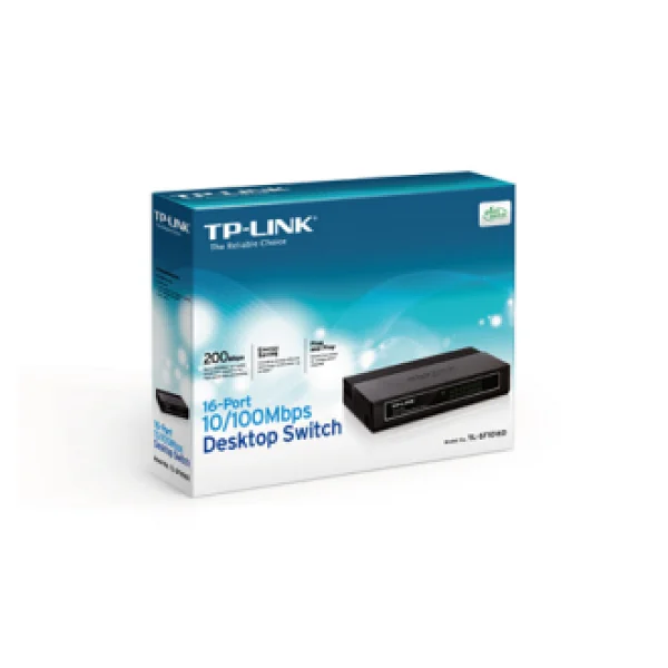TP-Link Omada TL-SF1016D 16 Port Desktop Switch - Görsel 8