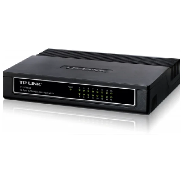 TP-Link Omada TL-SF1016D 16 Port Desktop Switch - Görsel 6