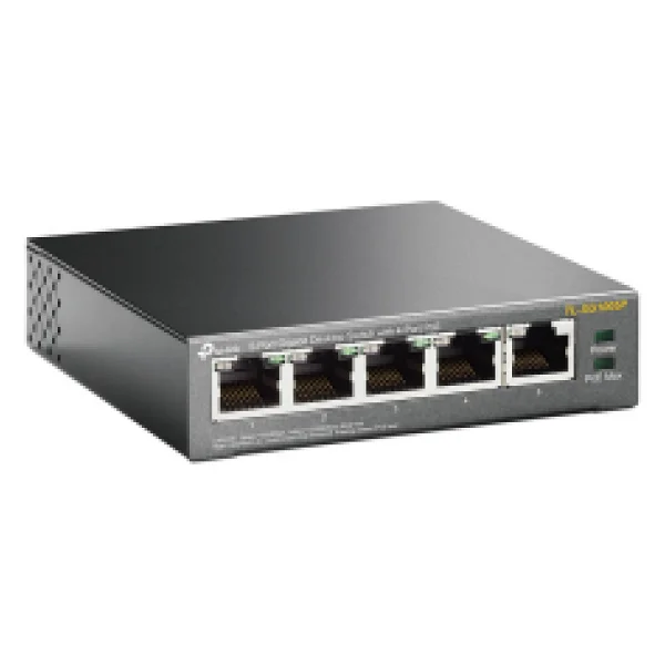 Tp-Link Tl-Sg1005p 5 Port 10/100/1000 Mbps Gigabit Switch - Görsel 5