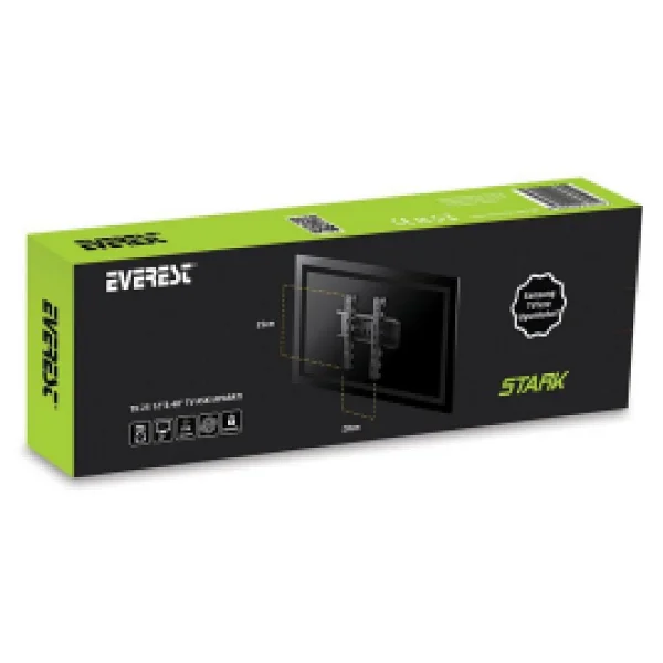 Everest Tk-25 12-40 İnç Sabit TV Askı Aparatı - Görsel 3