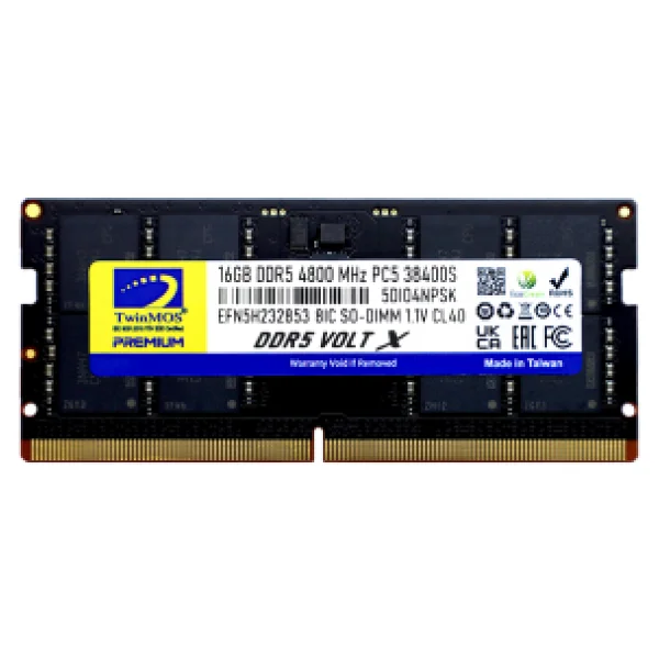 Twinmos Voltx 16 GB 4800 MHz Cl40 Tmd516gb4800s40 DDR5 RAM - Görsel 3
