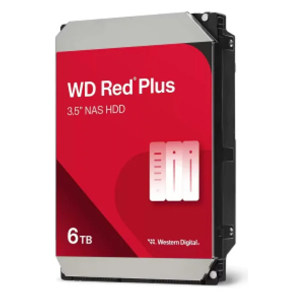 Western Digital Red Plus Wd60efpx Sata 3.0 5400 Rpm 3.5" 6 TB Harddisk - Görsel 3