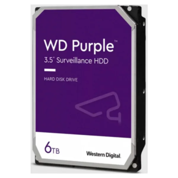 Western Digital Purple Wd64purz Sata 3.0 5400 Rpm 3.5" 6 TB Harddisk - Görsel 6