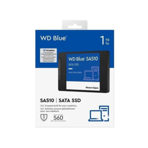 Western Digital Blue Sa510 Wds100t3b0a Sata 3.0 2.5" 1 TB SSD - Görsel 8