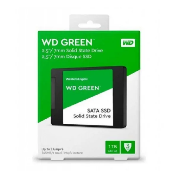 Western Digital Green Wds100t3g0a Sata 3.0 2.5" 1 TB SSD - Görsel 3