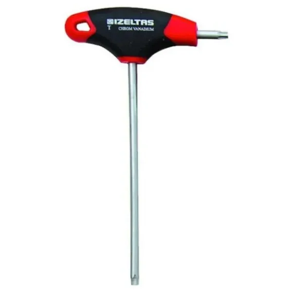 İzeltaş 4909 T Tipi T10 Torx Alyan Anahtar - Görsel 2