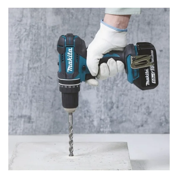 Makita DHP482RFX9 Çift Akülü 3 Ah 96 Parça Darbeli Matkap Seti - Görsel 4