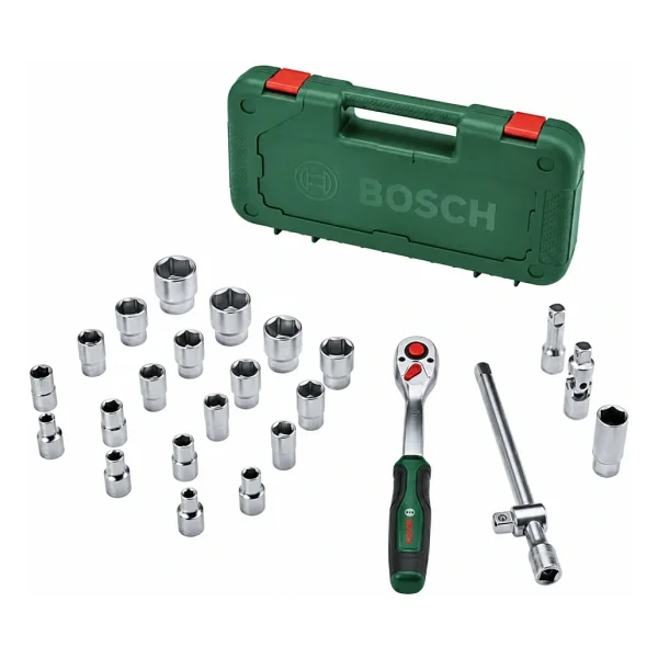 Bosch 1600a02z9f 1/2'' Cırcırlı 25 Parça Lokma Takımı - Görsel 2