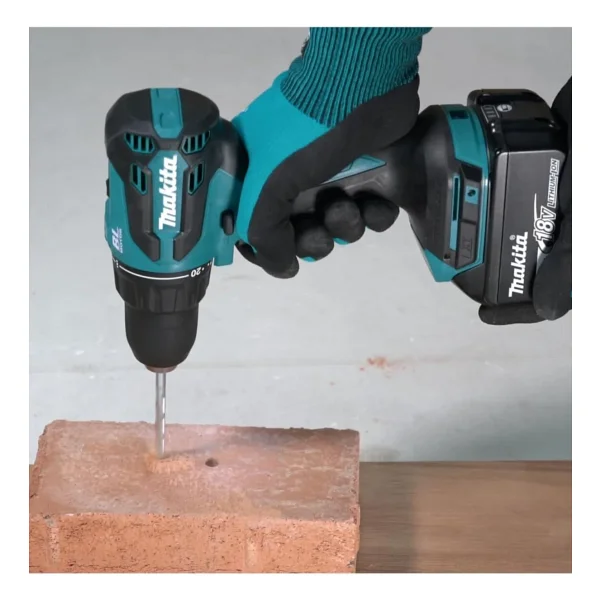 Makita DHP490SFJ 18V 3Ah Çift Akülü Darbeli Kömürsüz Matkap Vidalama - Görsel 2