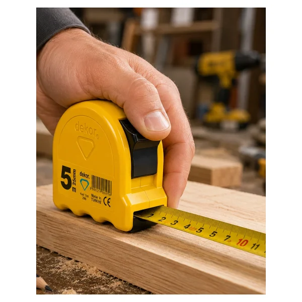 Dekor 296 25 Mm 5 Mt Şerit Metre - Görsel 2