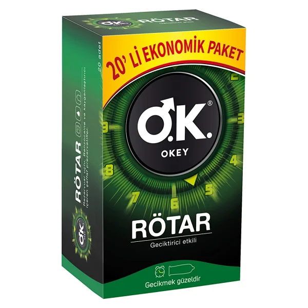 Okey Rötar 20'li Prezervatif - Görsel 3