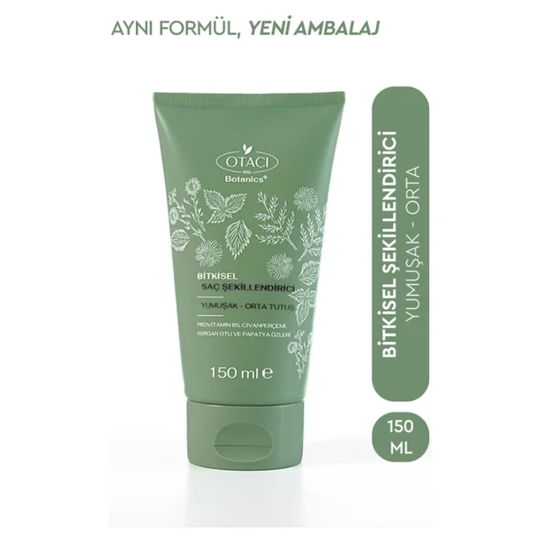 Otacı Bitkisel Saç Şekillendirici Yumuşak-Orta150 Ml - Görsel 2