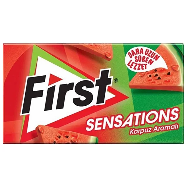 First Sensations Karpuz Aromalı 27 gr Sakız - Görsel 2
