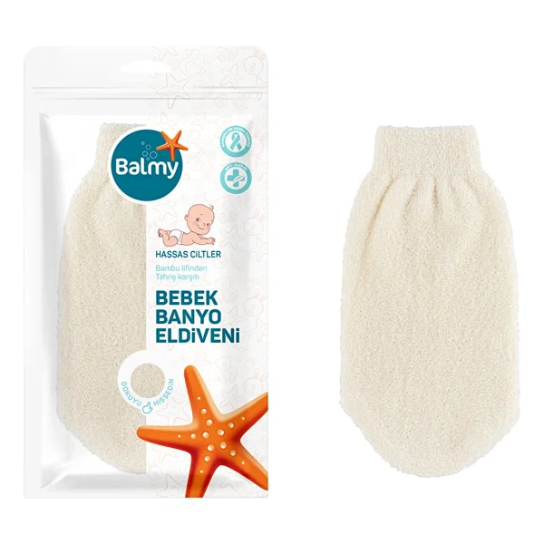 Balmy Bambu Bebek Banyo Eldiveni - Görsel 9