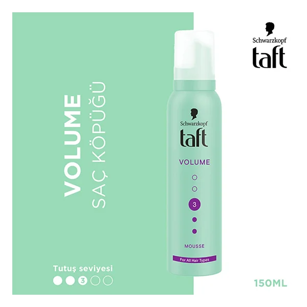 Taft Volume No:3 150 ml Saç Şekillendirici Köpük - Görsel 4