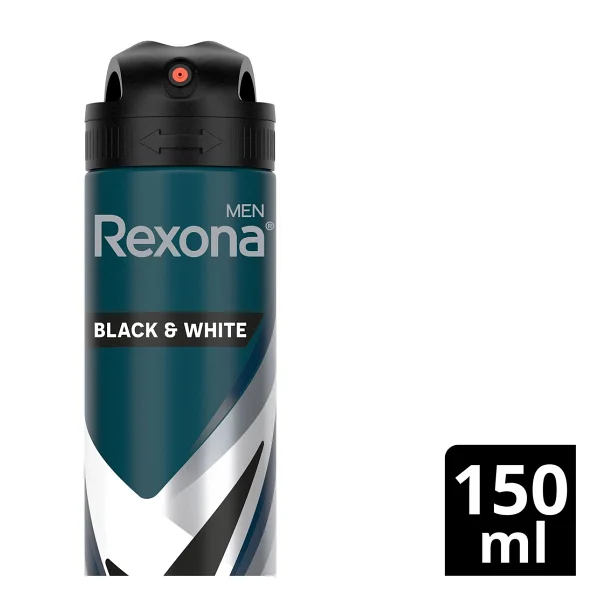 Rexona Men Üstün Koruma Invisible Black & White 150 Ml Erkek Deodorant - Görsel 6