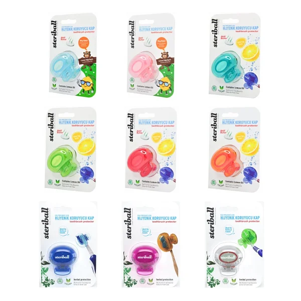 Steriball Diş Fırçası Koruma Kabı - Görsel 7