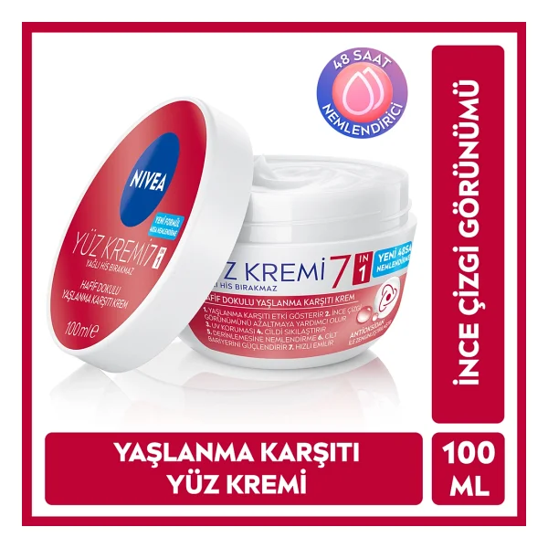 Nivea Yaşlanma Karşıtı Yüz Kremi 100 Ml - Görsel 4