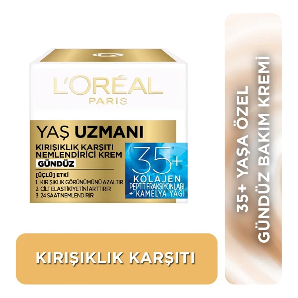L'oreal Paris Yaş Uzmanı 35+ Collagen Kırışıklık Karşıtı 50 Ml Gündüz Kremi - Görsel 2
