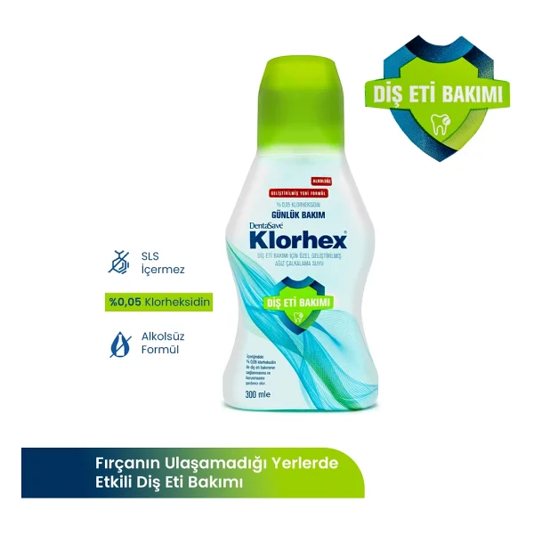 Dentasave Klorhex Günlük Bakım 300 Ml Gargara - Görsel 2