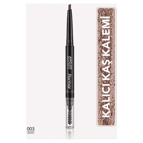Flormar Angled Brow Pencil 03 Brown Kaş Kalemi - Görsel 4