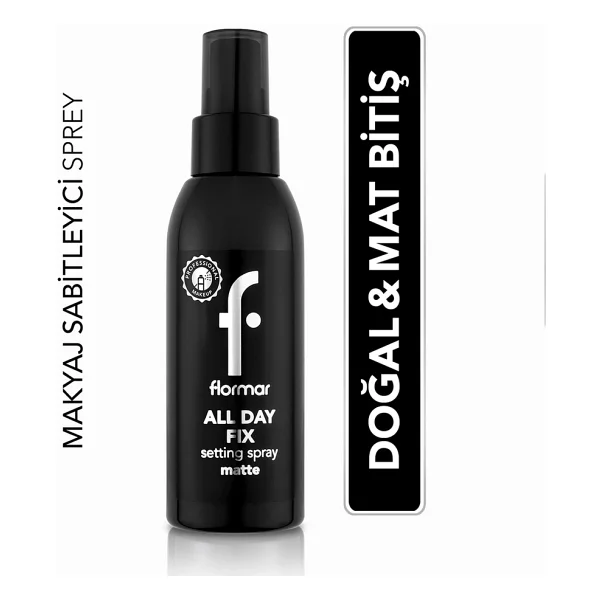 Flormar All Day Fix Matlaştırıcı 125 Ml Makyaj Sabitleyici Sprey - Görsel 3