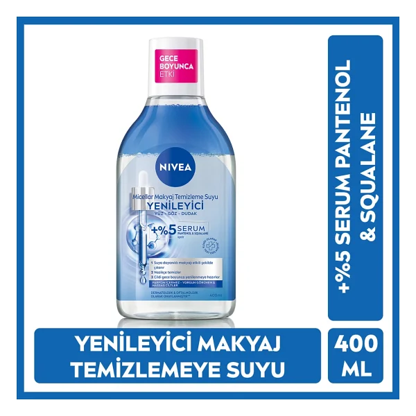 Nivea Yenileyici 400 ml Makyaj Temizleme Suyu - Görsel 7