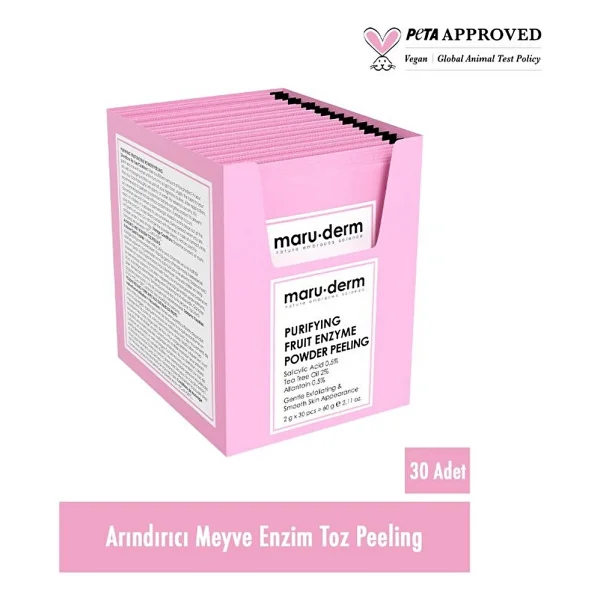 Maru.Derm Meyve Enzim Arındırıcı Peeling 60 Gr - Görsel 2