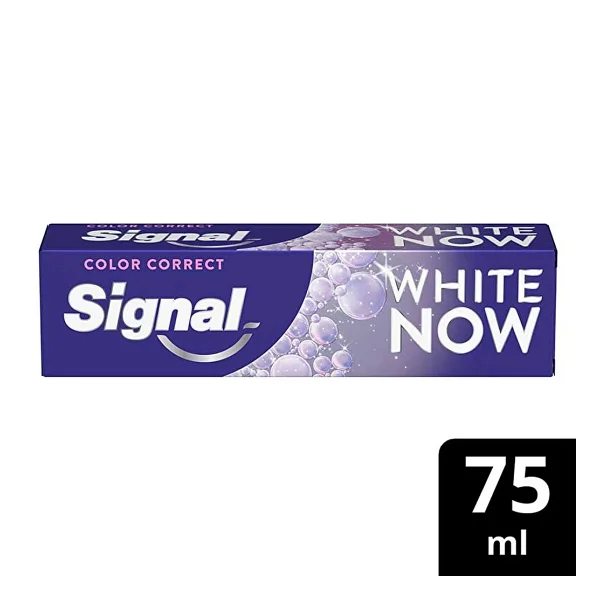 Signal White Now Color Correct 75 Ml Florürlü Diş Macunu - Görsel 2