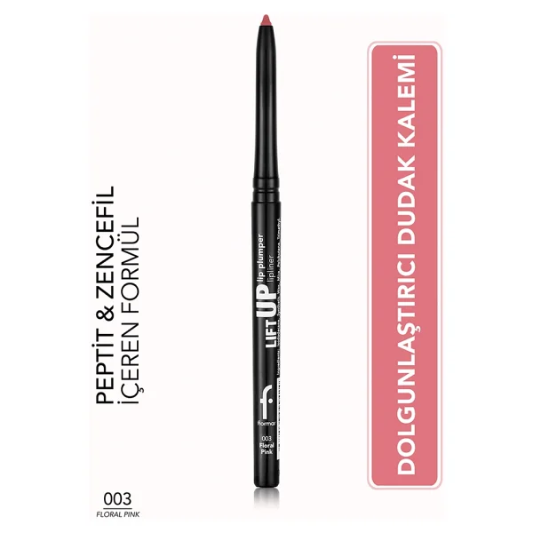 Flormar Lift Up Dolgunlaştırıcı Etkili 003 Floral Pink Dudak Kalemi - Görsel 5
