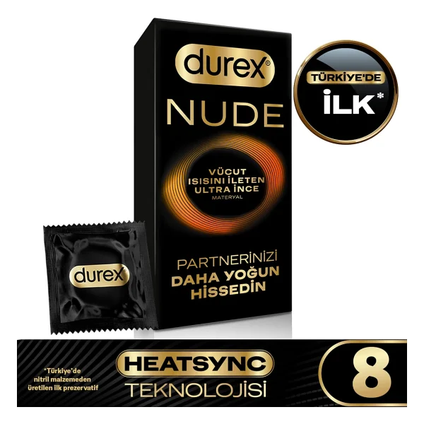 Durex Nude 8'li Prezervatif - Görsel 3