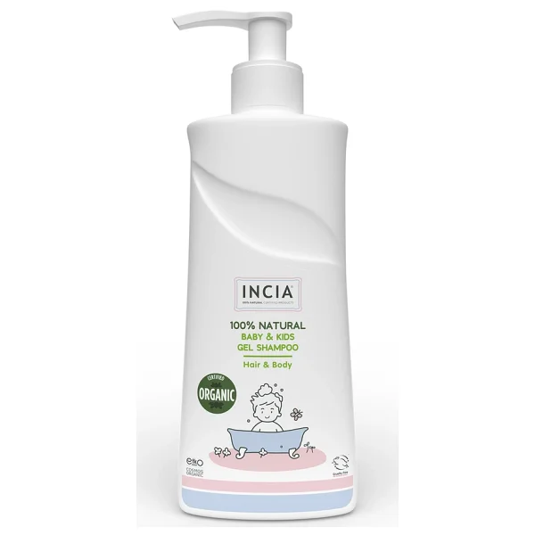 Incia Doğal Bebek ve Çocuk Jel Şampuan 350 ml - Görsel 4