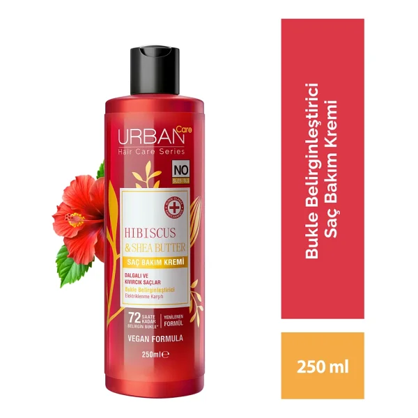Urban Care Twisted Curls Hibiscus & Shea Butter 250 Ml Saç Kremi - Görsel 3
