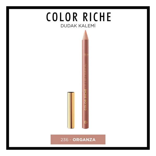 L'oreal Paris Color Riche 236 Organza Dudak Kalemi - Görsel 2