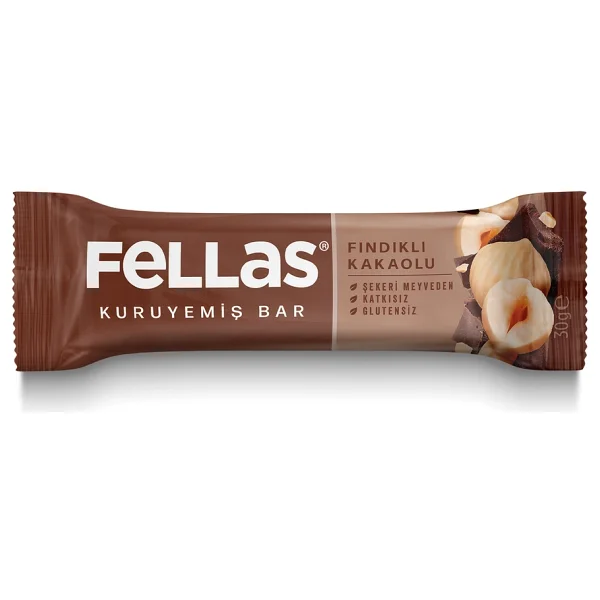 Fellas Fındıklı Ve Kakaolu Kuruyemiş Bar 30 Gr - Görsel 7
