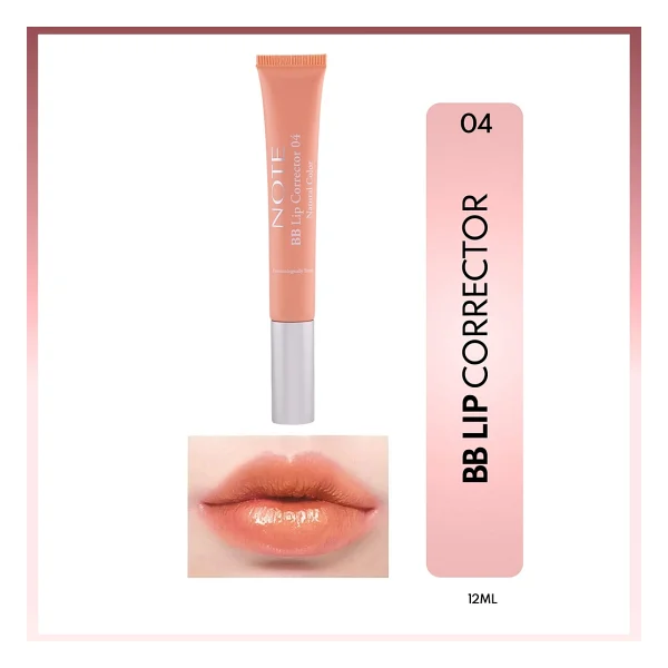 Note Bb Lip Corrector 04 Turuncu Dudak Parlatıcısı - Görsel 2