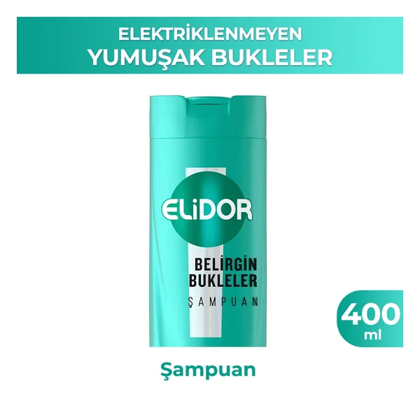 Elidor Belirgin Bukleler 400 ml Şampuan - Görsel 6