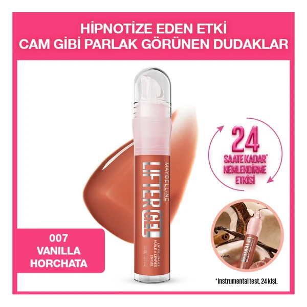 Maybelline New York Lifter Gel Vanilla Horchata Dudak Parlatıcısı - Görsel 2