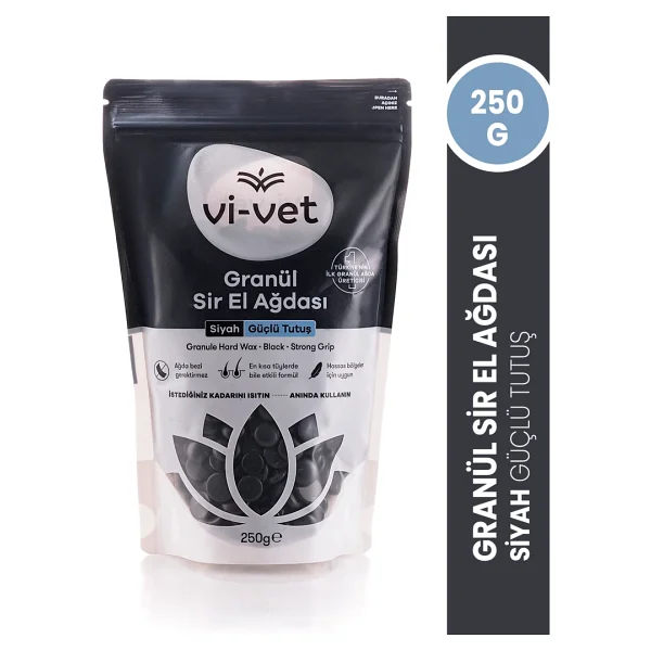 Vi-Vet Siyah 250 Gr Boncuk Sir Ağda - Görsel 2