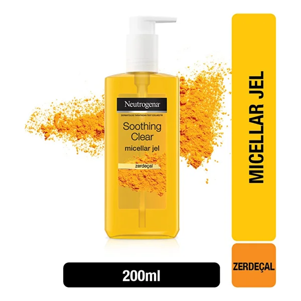 Neutrogena Soothing Clear Micellar 200 Ml Makyaj Temizleme Jeli - Görsel 2