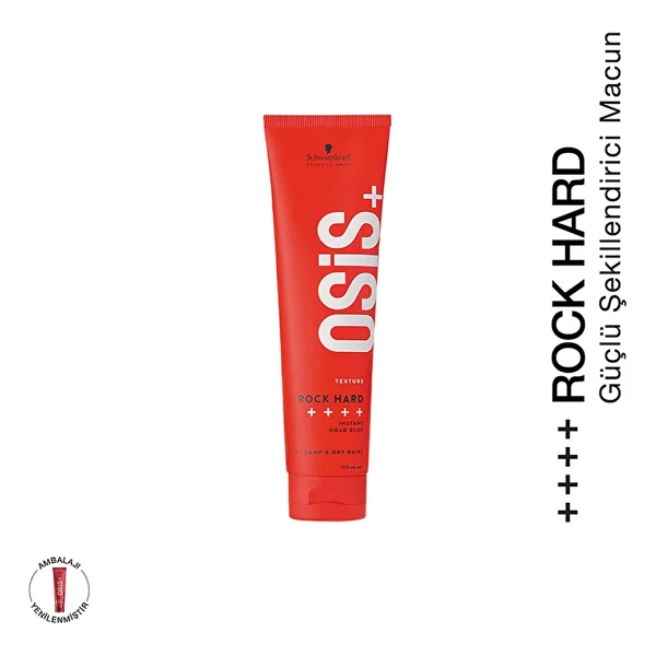 Osis Rock Hard Ultra Güçlü Şekillendirici Macun 150 Ml - Görsel 2
