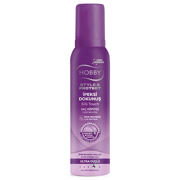 Hobby Style & Protect İpeksi Dokunuş 150 Ml Saç Köpüğü - Görsel 3