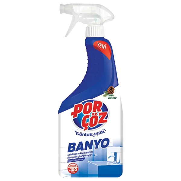 Porçöz Banyo Temizleyici Sprey 750 Ml - Görsel 10