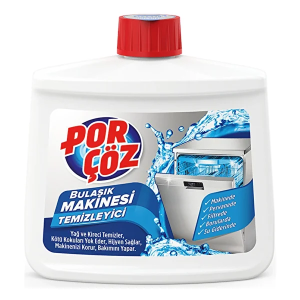 Porçöz Bulaşık Makinesi Temizleyici 250 Ml - Görsel 7