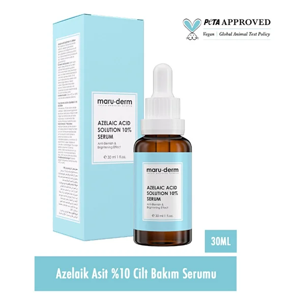 Maru.Derm Azelaik Asit %10 Leke Karşıtı Yüz Serumu 30 Ml - Görsel 9