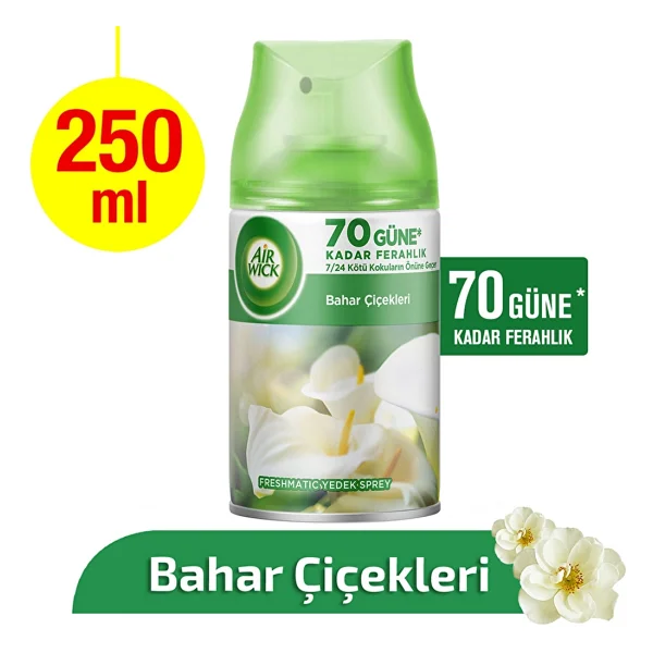 Air Wick Freshmatic Yedek Bahar Çiçekleri 250 Ml Oda Kokusu - Görsel 8