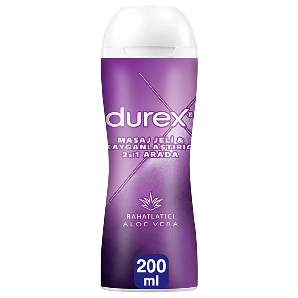 Durex Play 2 in 1 Aloe Vera 200 ml Kayganlaştırıcı ve Masaj Jeli - Görsel 5