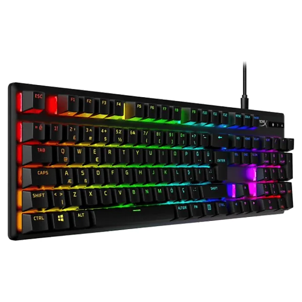 HyperX Alloy Origins 639N3AA RGB Kablolu Mekanik Oyuncu Klavyesi - Görsel 6