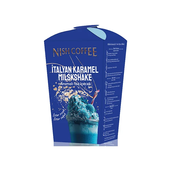 Nish İtalyan Karamel Milkshake Toz İçecek 250 Gr - Görsel 2